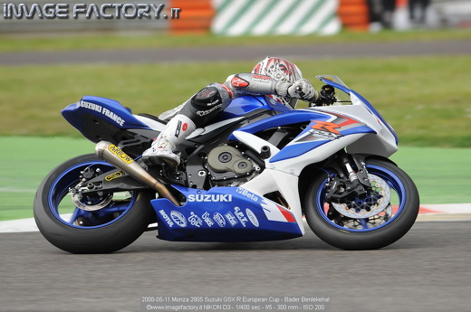 2008-05-11 Monza 2905 Suzuki GSX R European Cup - Bader Benlekehal